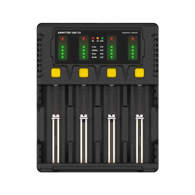 Зарядное устройство ArmyTek Uni C4 Plug Type C-0